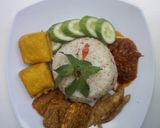 Foto langkah ke 4 dari resep Nasi Liwet Rice Cooker ala AV Kitchen.
