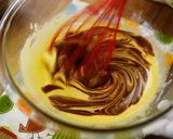 A picture of step 4 of Mini Rich Chocolate Cakes | use 12 cup muffin pan.