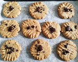 Foto langkah ke 8 dari resep Keto Cinnamon Choco Cookies #ketopad #keto.