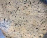 Hình bước làm 3 của món Simple Rustic Rosemary Loaf - No Knead -No Dutch Oven