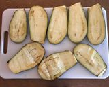 A picture of step 2 of Eggplant Rollatini.