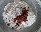रेड वेलवेट एग्ग्लेस केक इन कुकर (Red valvet eggless cake in cooker recipe in hindi) रेसिपी चरण 1 फोटो