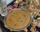 A picture of step 2 of Apple,Millets,wheat almond milk with jaggery cake.