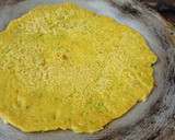 A picture of step 2 of Cucumber jawar chila.