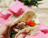 Hình bước làm 4 của món Tacos cho bé và câu chuyện dụ dỗ ăn rau