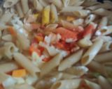 Foto del paso 3 de la receta: Fideos con vegetales y queso