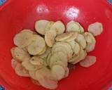 Baked potato slices 😋