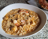 Foto del paso 6 de la receta: Arroz caldoso con Pez Espada y Gambas