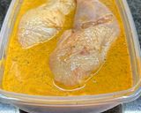 Foto del paso 1 de la receta: Muslos de pollo al horno con papas