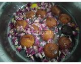 A picture of step 9 of Stuffed Gulab Jamun (without refined sugar).