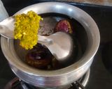 A picture of step 5 of Stuffed Eggplant With Green Masala.
