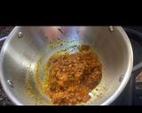 A picture of step 5 of Bharwaa Bhindi/Okra.