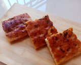 รูปขั้นตอนการทำที่ 4 ของ 2022. 12 Focaccia garlic butter honey
