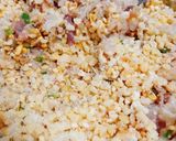 Hình bước làm 1 của món Chả giò bắp