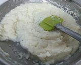 A picture of step 2 of Desiccated Coconut Burfi (Instant Naralachi Vadi).
