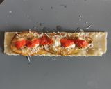 A picture of step 10 of Lasagna Rosettes with Eggplant, Taggiasca Olives, and Turmeric.