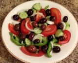 A picture of step 2 of Greek Salad (Horiatiki).
