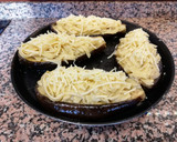 Foto del paso 8 de la receta: Berenjenas rellenas de atún y queso con pasta al cacio e pepe