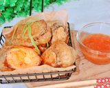 Foto langkah ke 6 dari resep Terong Crispy Isi Tahu (Gluten Free).