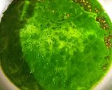 A picture of step 2 of Corn palak rice.