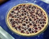 Une image de l'étape 10 de Tarte aux cerises et vanille.