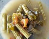 Foto langkah ke 3 dari resep Sayur moringa (buah kelor/klentang).