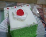 Foto langkah ke 6 dari resep Cake potong pandan.
