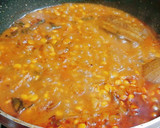 A picture of step 3 of Dal kanda.