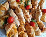 Pas rețetă Cornuri cu suçuk (cârnaț turcesc)și mozzarela🧿 2 fotografie
