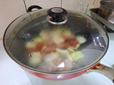 夏日清爽料理-梅花豬炒番茄絲瓜