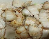 Hình bước làm 1 của món Thịt rang đậu hũ