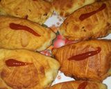 عکس مرحله 6 از دستور پیراشکی گوشت و پنیر🥐