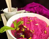 A picture of step 6 of Red Dragon Fruit Shrikhand.