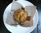 A picture of step 9 of Banana muffins #bakingfor kids.