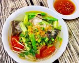 Hình bước làm 2 của món Canh Chua Cá Bớp