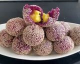 A picture of step 5 of Sesame Balls with Purple Sweet Potato.