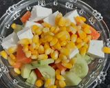 A picture of step 1 of Healthy Salad.