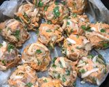 Hình bước làm 2 của món Chả nấm rau củ