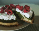 Foto del paso 7 de la receta: Cheesecake de chocolate blanco y té matcha