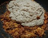 A picture of step 2 of Banana Flower Cofta Curry.