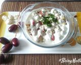 A picture of step 2 of Fox Nuts & Fresh Raw Dates Raita.