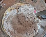 A picture of step 4 of Dates Chocolate brownie.