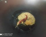 A picture of step 1 of Angoori khatti methi launji.