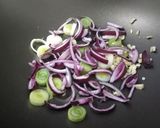 Foto del paso 1 de la receta: Mix Carne, porotos y pimientos