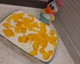 A picture of step 6 of Mango Trifle.