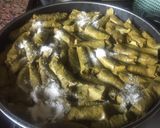 صورة لخطوة 5 من وصفة ورق عنب مع كوسا ودجاج