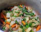 A picture of step 2 of Vegetable Biriyani.