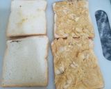 A picture of step 3 of Fried bread triangles.