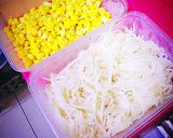 Foto langkah ke 2 dari resep Salad Ubur-Ubur AKA Chuka Kurage AKA Jellyfish Salad AKA Haepari Naengchae AKA Shanghai Salad.
