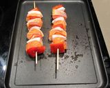 Foto del paso 3 de la receta Brochetas de salmón a la plancha